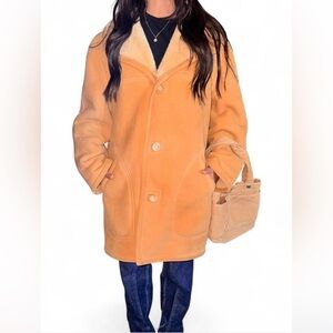 Californian Featherweight 1970's Vintage Spring Lambs Wool Men's Coat.